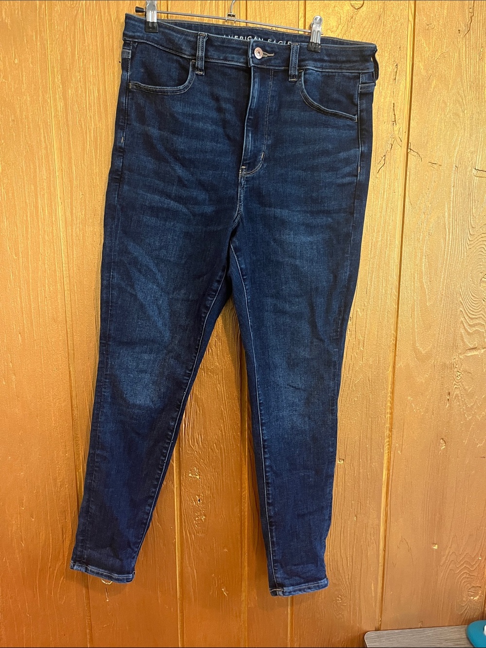 American Eagle Outfitters Super High waisted Next Level  Skinny Jeans